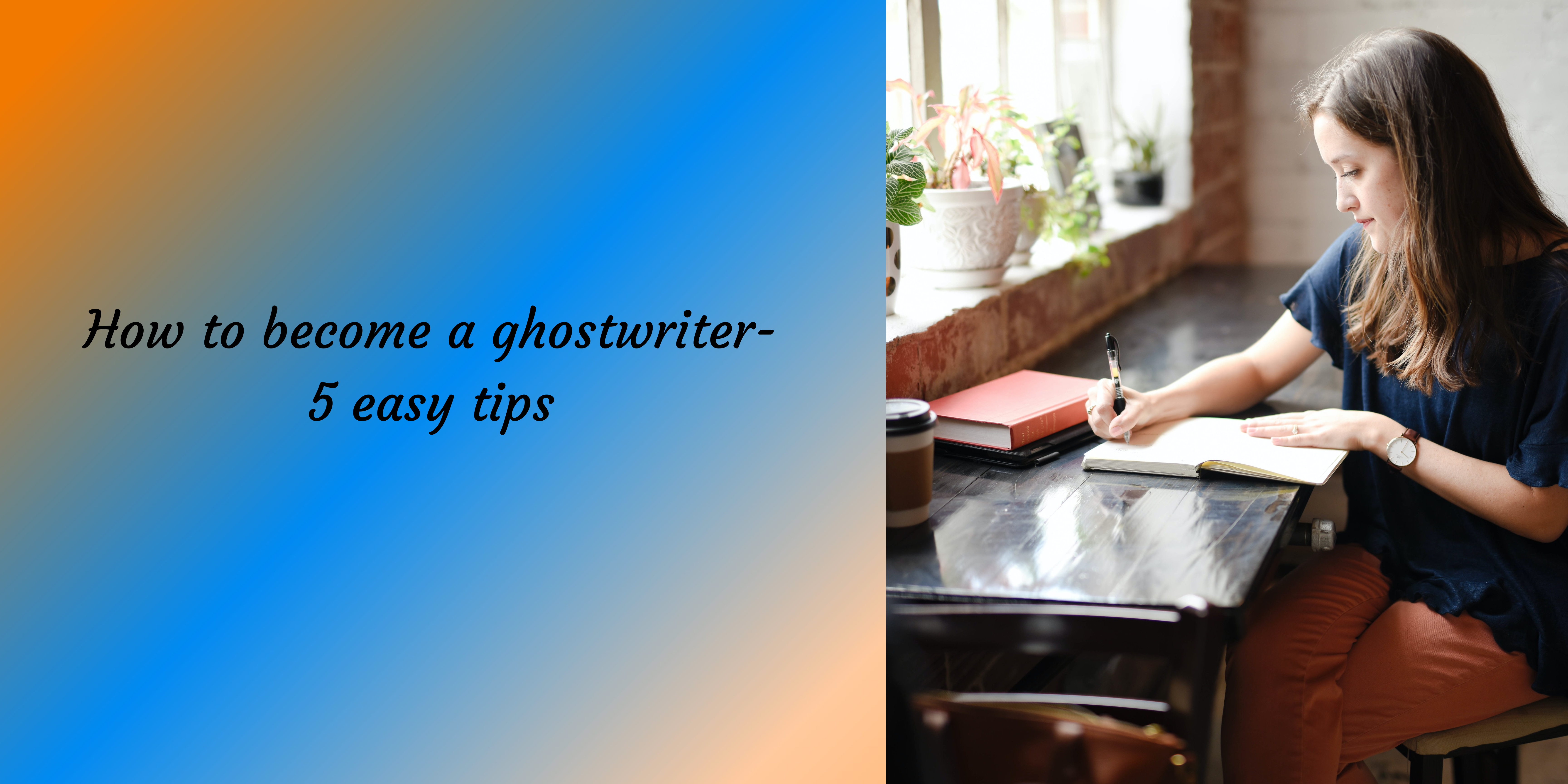 how to start ghostwriting